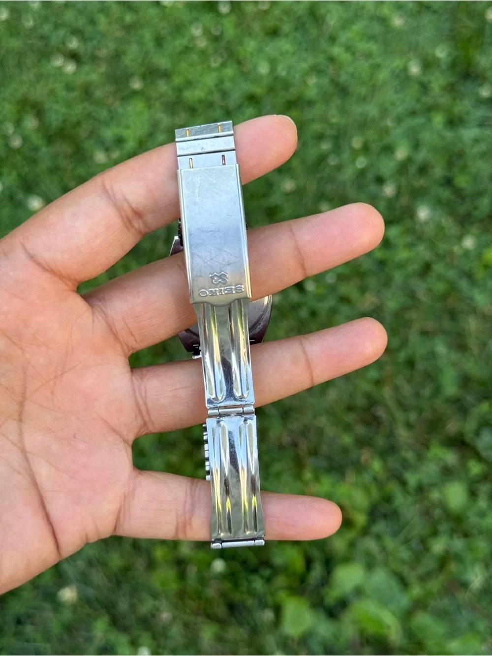 Seiko vintage Quartz Stainless Steel Two-Tone Dress  date date Watch